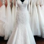 Sellő fazonú menyasszonyi ruha