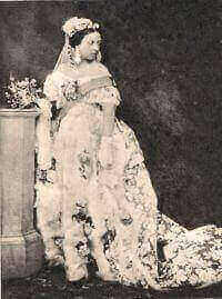 Viktória királynő esküvői ruhája